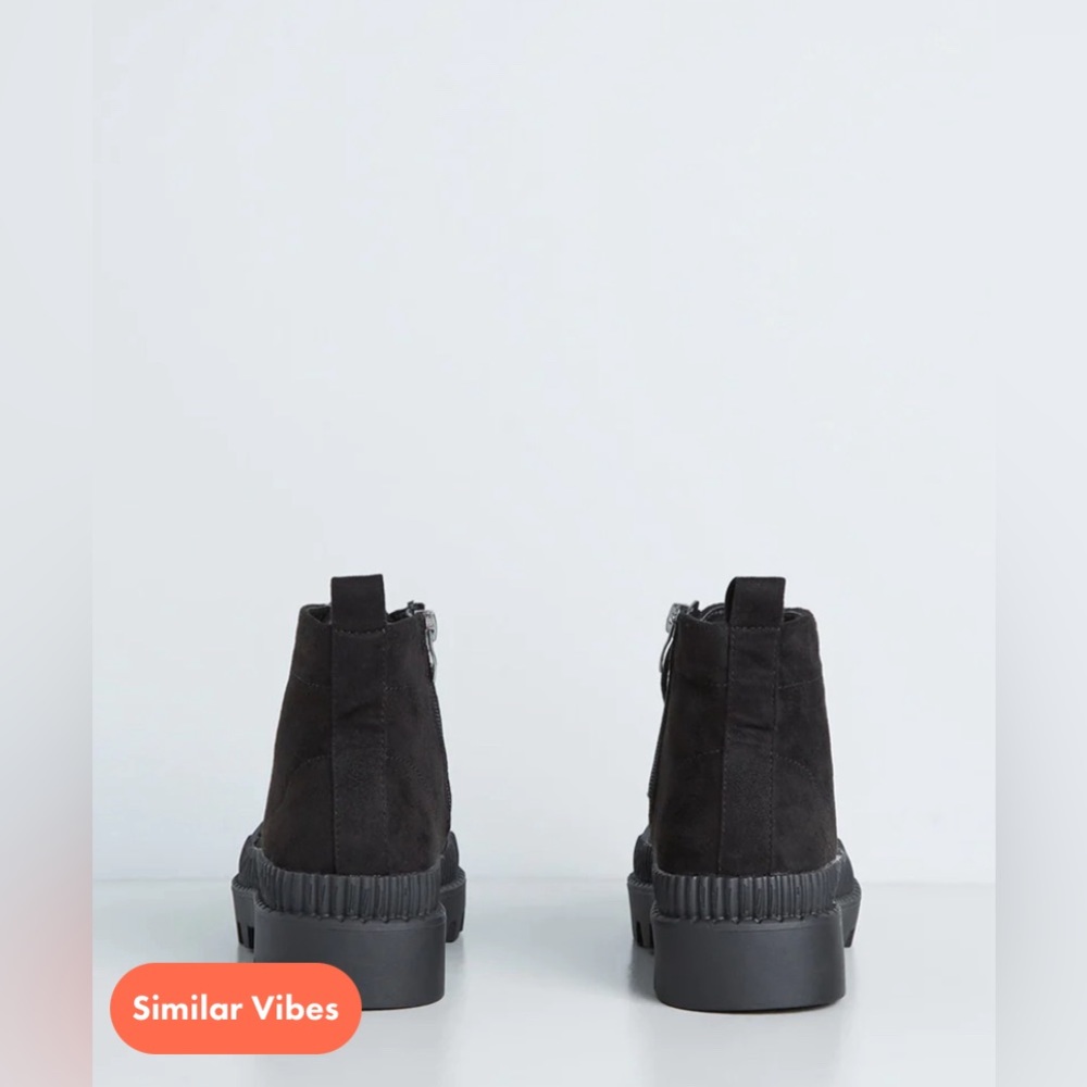 ModCloth NIB 90' Inspired Making Tracks Boots - Black - Picture 3 of 4